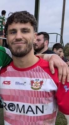  Robbie Jones -  man of the match for Milford Haven